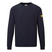 Portwest Anti-Static ESD Sweatshirt - Navy - Size XXL