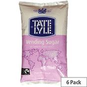Tate &amp; Lyle Vending Sugar White 2kg Pack of 6