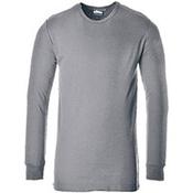 Portwest B123 Thermal Long Sleeve T-Shirt Grey XL image