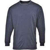 Portwest B133 Base Layer Thermal Long Sleeve Top Charcoal Medium image