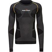 Portwest B173 Dynamic Air Baselayer Top Charcoal Medium image