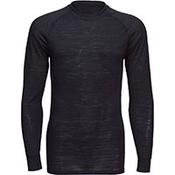 Portwest B183 Merino Wool Crewneck Baselayer Top Black Size L Regular Fit