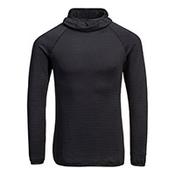 Portwest Waffle Fleece Hooded Baselayer - Black - Size S image