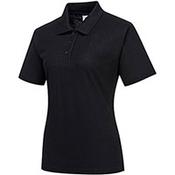 Portwest B209 Naples Women's Poloshirt Black Medium image