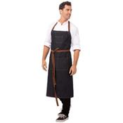 Chef Works Urban Memphis Wide Bib Apron Indigo image