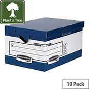 Fellowes Bankers Box System Store Maxi with Ergo Handles Pack of 10 0048901 image