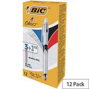 Bic 4 Colours Ballpoint Pen and Mechanical Pencil 942104 image