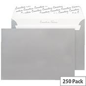 Blake C5 Wallet Envelope Peel And Seal 130gsm Pack of 250 Metallic Silver 312 image
