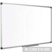 Bi-Office Maya Magnetic Drywipe Board 1200x900mm Aluminum Frame MA0507170 image