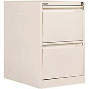 Bisley BS2E Filing Cabinet Flush Front 2D Lock Chalk BS2E/CHK image