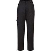 Portwest C099 Women's Combat Trousers Black Medium (Regular Fit) image