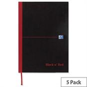 Black n Red A6 Book C66655 Casebound 192 Pages Pack 5 image