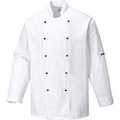 Portwest C834 Somerset Chef Jacket White Medium image