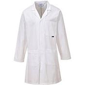 Portwest C851 Cotton Coat White Medium image