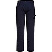 Portwest CD884 Super Worker Trousers Navy Size 32 (Short Fit) image