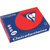 Trophee Card A4 160gm Coral Red Pack of 250 1004C image