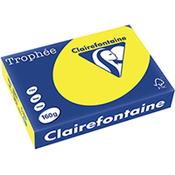 Trophee Card A4 160gm Intensive Yellow Pack of 250 1029C image