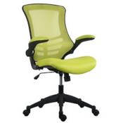 Marlos Mesh Back Office Chair With Folding Arms Green image