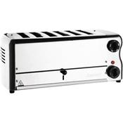 Rowlett Esprit 6 Slot Toaster Chrome w/2x Additional Elements &amp; Sandwich Cage image