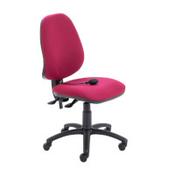 Calypso Ergo 2 Lever Office Chair With Lumbar Pump Claret image