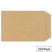 New Guardian C5 Manilla 130gsm Envelopes Self Seal Pocket Pack 250 Ref D26103 image