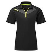 Portwest DX4 Women's Short Sleeve Polo Shirt - Black - Size S image