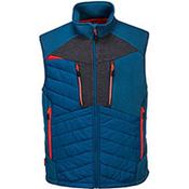 Portwest DX470 DX4 Hybrid Baffle Gilet Metro Blue XL image