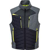Portwest DX470 DX4 Hybrid Baffle Gilet Metal Grey Medium image