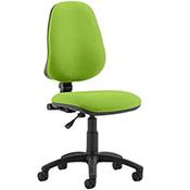 Eclipse I Task Operator Office Chair With No Arms Swizzle Green - Weight Capacity: 125kg - Usage: 8 hours a day image