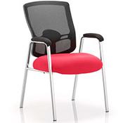 Portland Boardroom &amp; Visitor Chair Cherry Red image