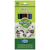 ReCreate Treesaver Recycled Colouring Pencils Pack of 12 TREE12COL