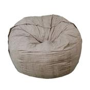 Elephant Kumo Round Bean Bag H800xD1000mm Smoke Grey image