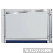 Double Sided Magnetic Whiteboard 1200 x 900mm Franken Eco Partition System Module