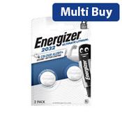 Energizer Lithium CR2032 Batteries - 2-Pack, Reliable Power image