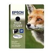 Epson T1281 Black Ink Cartridge Fox Series C13T12814010 C13T12814012 - Epson Fox image