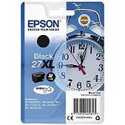 Epson Alarm Clock 27XL Black High Yield Inkjet Cartridge (Pack of 1) C13T27114010 C13T27114012 - Epson 27 XL image