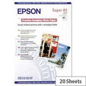 Epson A3+ Semi-Gloss Premium Photo Paper (Pack of 20)