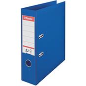 Esselte No 1 Lever Arch File Slotted 75mm A4 Blue Pack of 10 811350 image