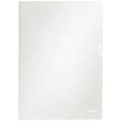 Esselte Clear Embossed Folders Pack of 100 54832 image