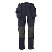 Portwest EV4 Stretch Detachable Holster Trousers - Navy - Size 46 image