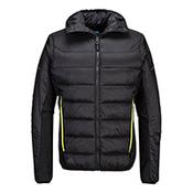 Portwest EV4 Insulated Baffle Jacket - Black - Size M image