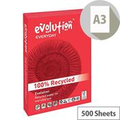 Evolution Everyday A3 80gsm White Recycled Paper Ream of 500 Sheets EVE4280 image