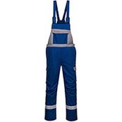 Portwest FR07 Bizflame Ultra Bib &amp; Brace Overall Royal Medium (Regular Fit)