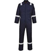 Portwest FR28 Lightweight Antistatic Coverall Navy Medium (Regular Fit)