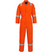 Portwest FR28 Lightweight Antistatic Coverall Orange Medium (Regular Fit)