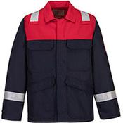 Portwest FR55 Bizflame Plus Jacket Navy Medium image