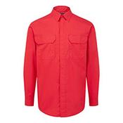 Portwest Bizflame Work Lightweight FR Shirt - Red - Size XL image