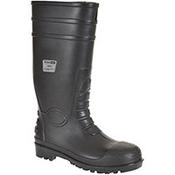 Portwest FW94 Safety Wellingtons Black Size EU 44/UK 10