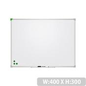 Franken Magnetic Whiteboard U-Act!Line 400x300mm Lacquered White SC913040