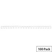 GBC A5 3:1 Binding Wire 8mm Metallic Silver Pack of 100 image